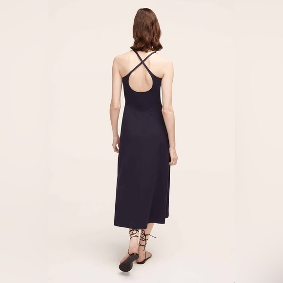 NEW REBECCA TAYLOR Sarong Drape Dress size M - Picture 2 of 16